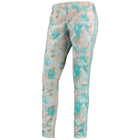 Umbro Women's Sublimated Track Pants -‎ Prism Blur/White Size Small - Picture 2 of 10